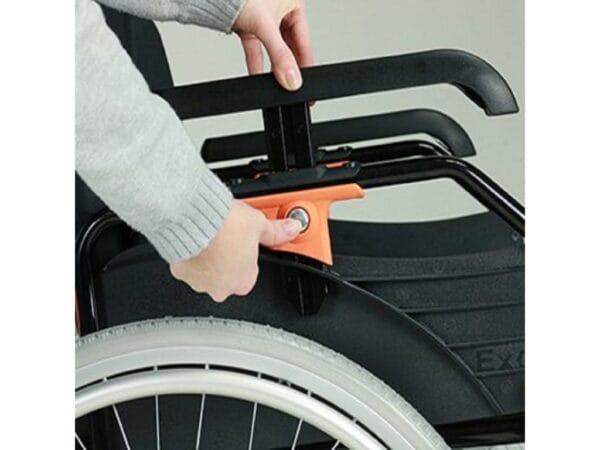 Manual Wheelchair Excel G-Lightweight + Max. 120 kg, Seat: 50cm, 50/1 - Image 4